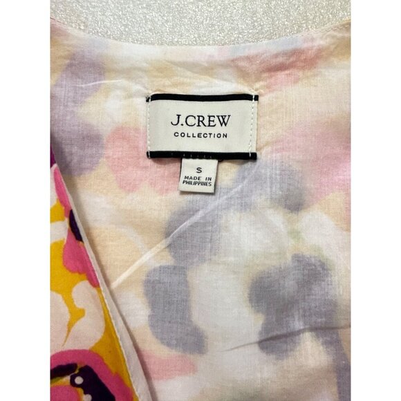 J Crew Collection Ruffle Wrap Ratti Curly Top Small - Picture 5 of 5